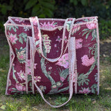 Nuni Copenhagen Agnes Bags Flower Dream Burgundy