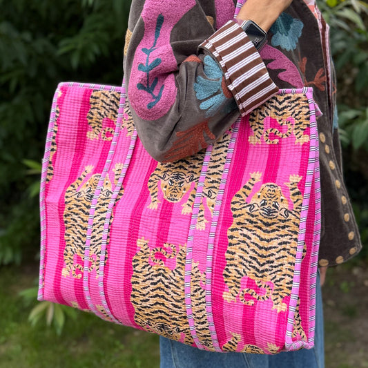 Nuni Copenhagen Agnes Bags Pink Tiger