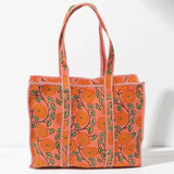 Nuni Copenhagen Agnes Bags Orange Flowers