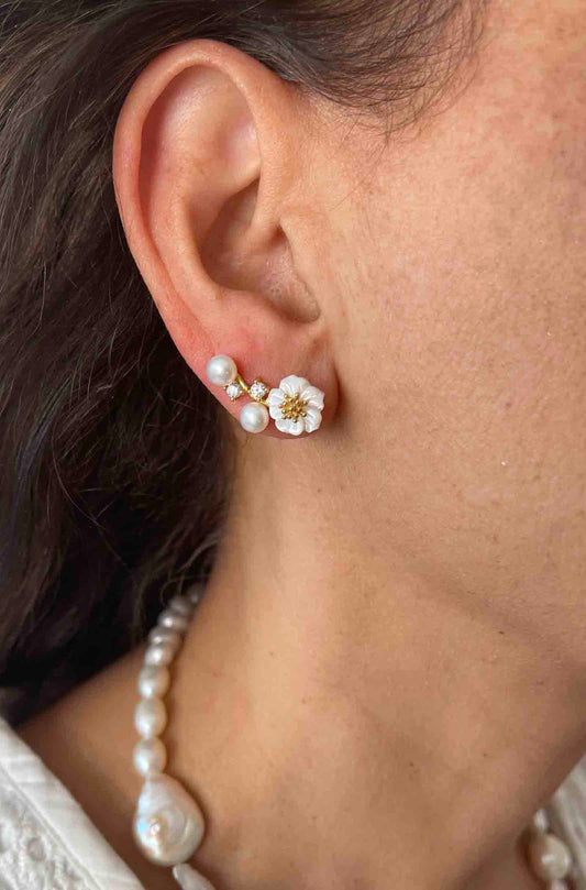 Nuni Copenhagen Amina Earring Pearl