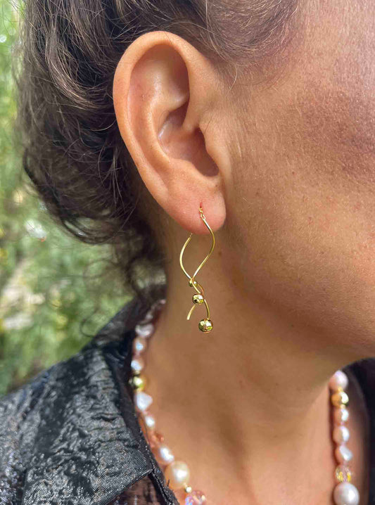 Nuni Copenhagen Angelina-Small Earring Gold