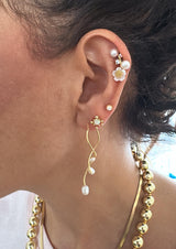 Nuni Copenhagen Angelina-Small Pearl Earring Pearl