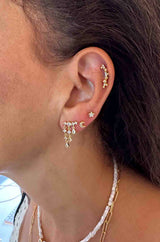 Nuni Copenhagen Birdie Earring White