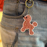 Nuni Copenhagen Charm 1 Bag Charm / Key Rings Poodle-Light Pink