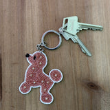 Nuni Copenhagen Charm 1 Bag Charm / Key Rings Poodle-Light Pink