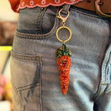 Nuni Copenhagen Charm 2 Bag Charm / Key Rings Carrot-Orange