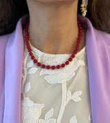 Nuni Copenhagen Jasmine-Small Necklace Coral