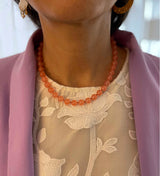 Nuni Copenhagen Jasmine-Small Necklace Peach