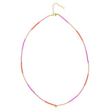 Nuni Copenhagen Line Necklace Coral Love