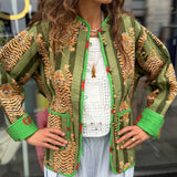 Nuni Copenhagen Nadia Jacket Green Tiger
