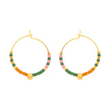 Nuni Copenhagen Regitze Earring Green Multi
