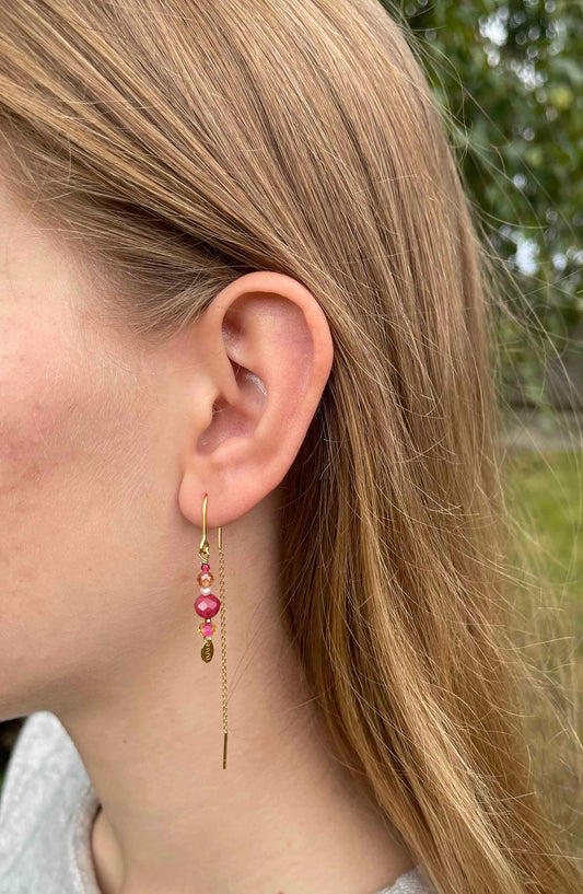 Nuni Copenhagen Sirene Earring Burgundy