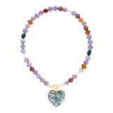 Nuni Copenhagen Solveig Necklace Lavender