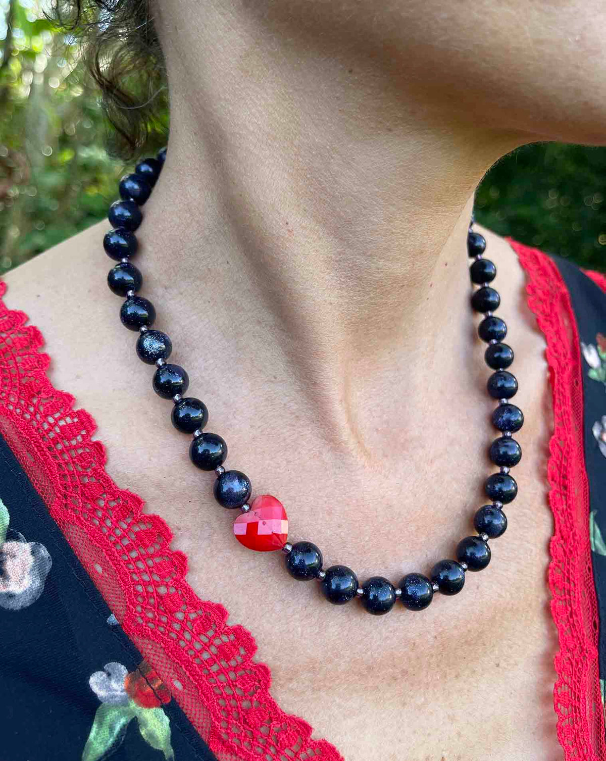 Nuni Copenhagen Valentine - Necklace Necklace Black