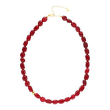 Nuni Copenhagen Vilma - Necklace Necklace Burgundy