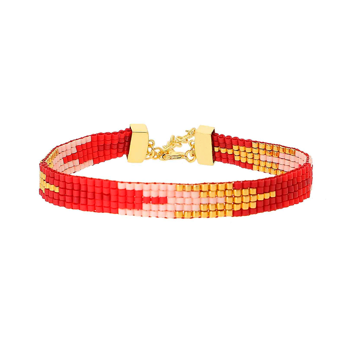 Armbånd med Miyuki perler