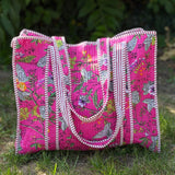 Nuni Copenhagen Agnes Bags Flower Garden Pink
