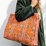 Nuni Copenhagen Agnes Bags Orange Flowers