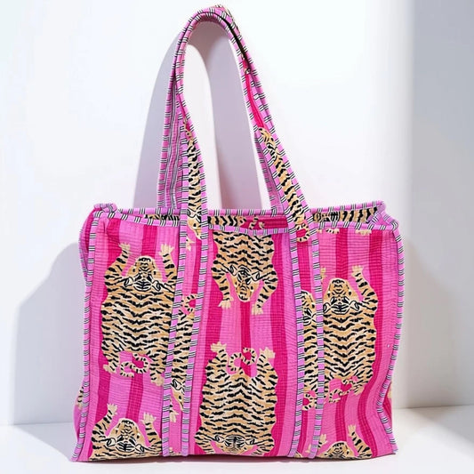 Nuni Copenhagen Agnes Bags Pink Tiger
