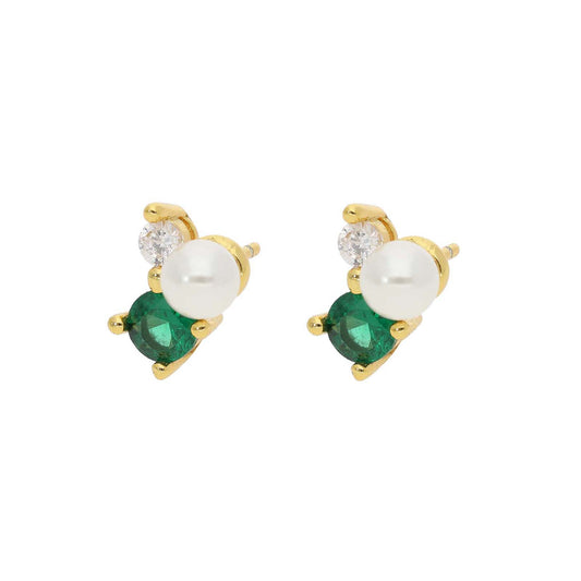 Nuni Copenhagen Alberte Earring Dark Green