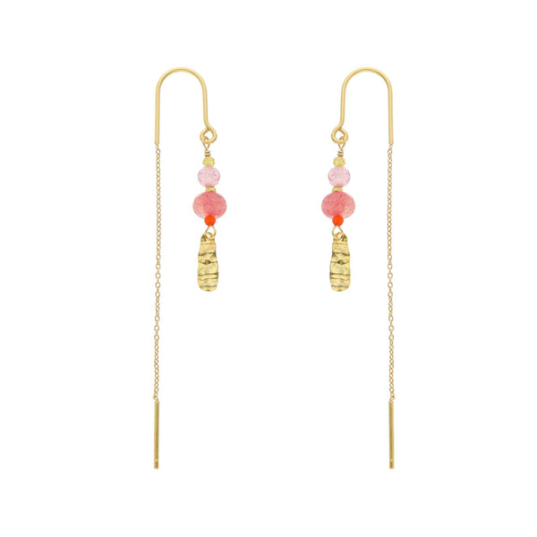Nuni Copenhagen Alma Earring Coral Love