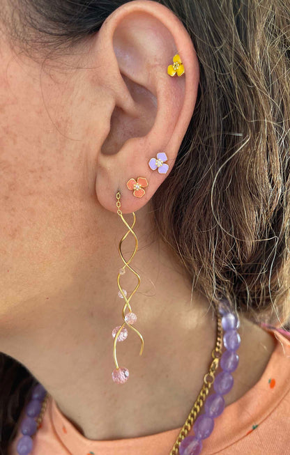 Nuni Copenhagen Angelina Earring Pink