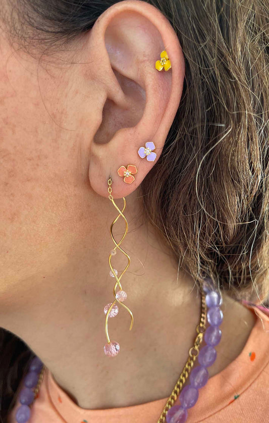 Nuni Copenhagen Angelina Earring Pink