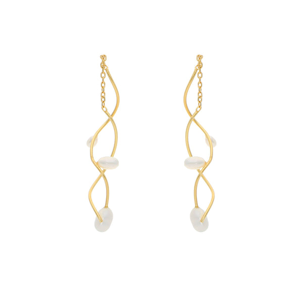 Nuni Copenhagen Angelina-Small Earring Pearl