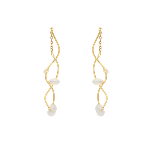 Nuni Copenhagen Angelina-Small Earring Pearl