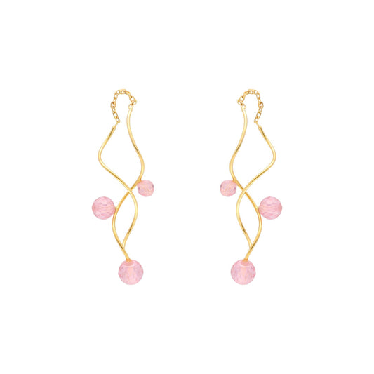 Nuni Copenhagen Angelina-Small Earring Pink