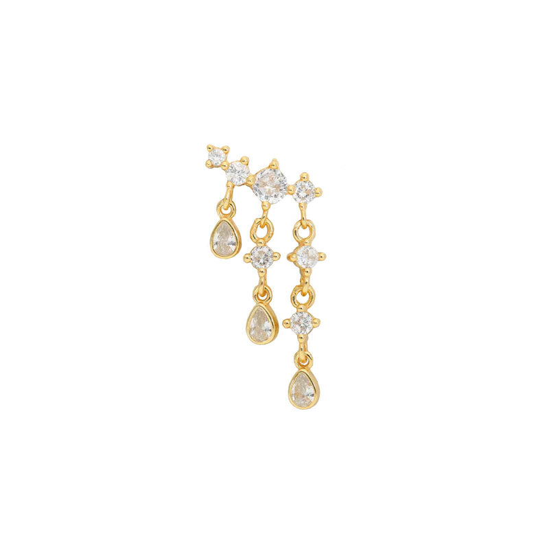 Nuni Copenhagen Birdie-Right Earring White