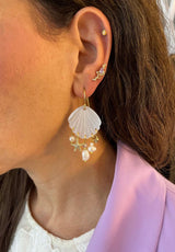 Nuni Copenhagen Camilla-Large Earring Pearl