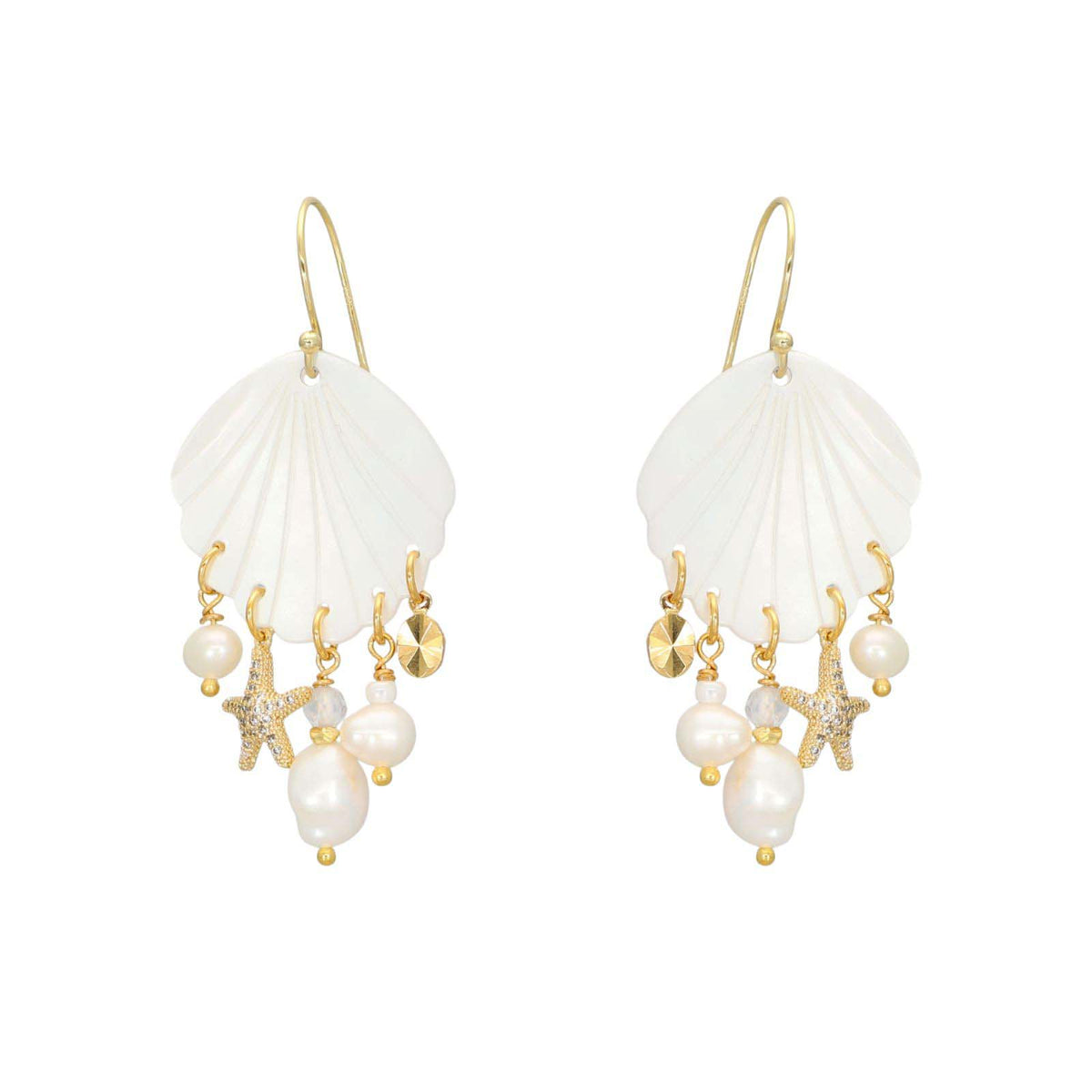 Nuni Copenhagen Camilla-Large Earring Pearl