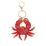 Nuni Copenhagen Charm 1 Bag Charm / Key Rings Crab-Red