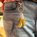 Nuni Copenhagen Charm 2 Bag Charm / Key Rings Banana-Yellow