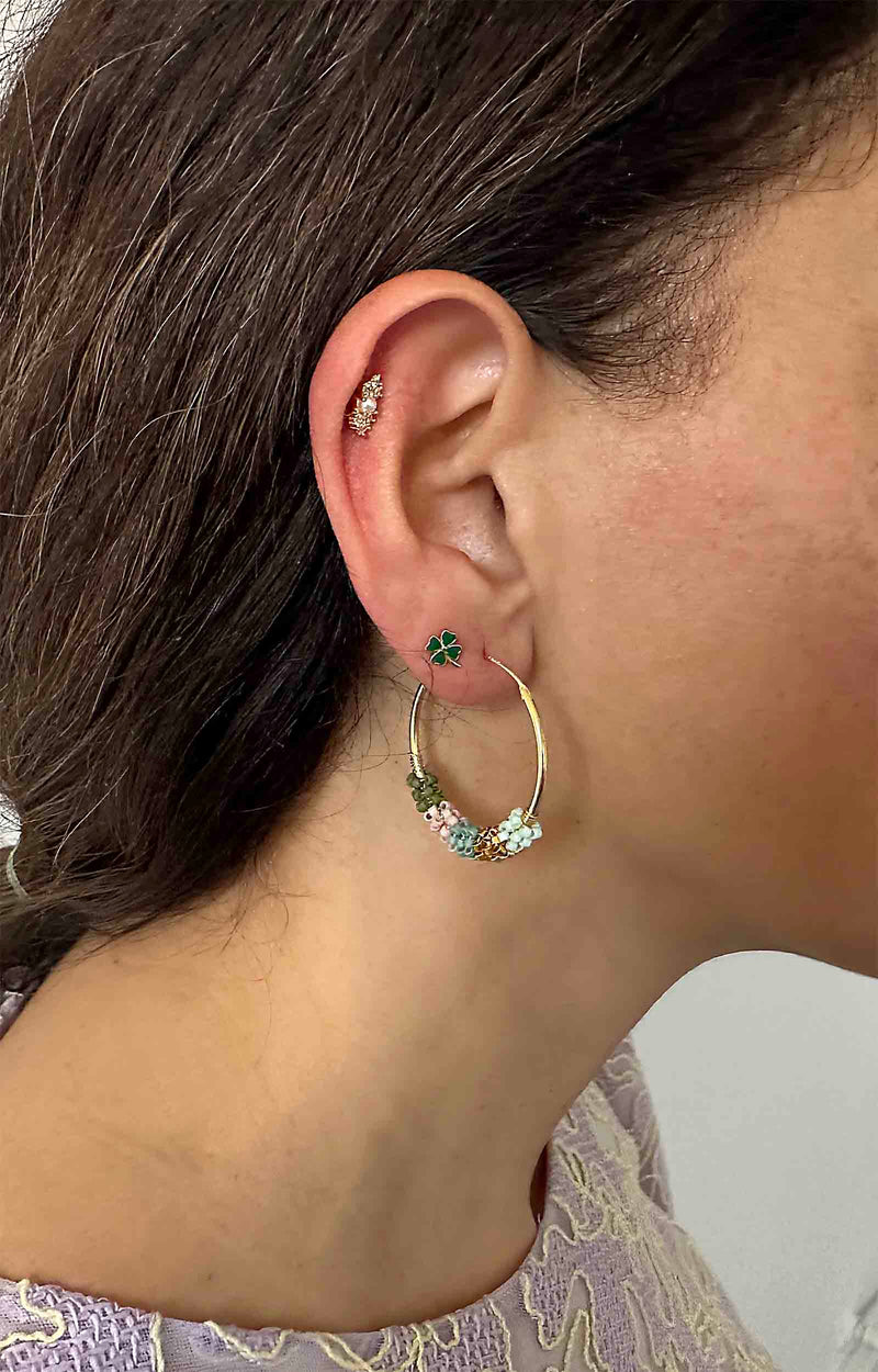Nuni Copenhagen Cindy Earring Dusty Green