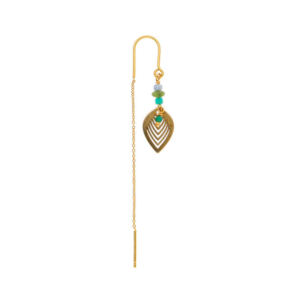 Nuni Copenhagen Daniela Earring Green