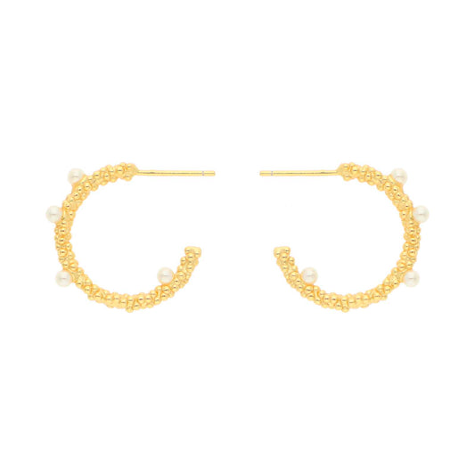 Nuni Copenhagen Gloria-Medium Earring Pearl