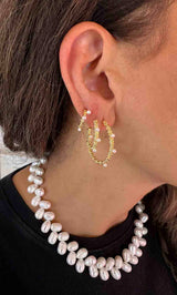 Nuni Copenhagen Gloria-Medium Earring Pearl