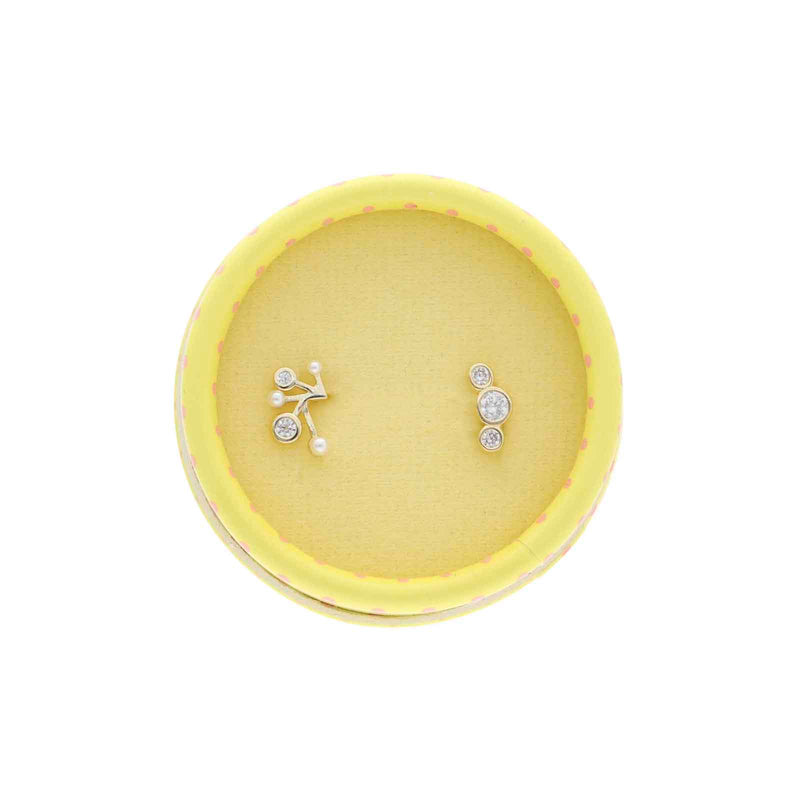 Nuni Copenhagen Good Vibes Earring White