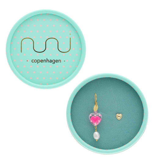 Nuni Copenhagen Heart And Soul Earring Heart & Soul