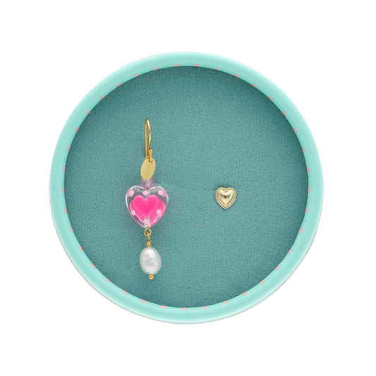 Nuni Copenhagen Heart And Soul Earring Heart & Soul