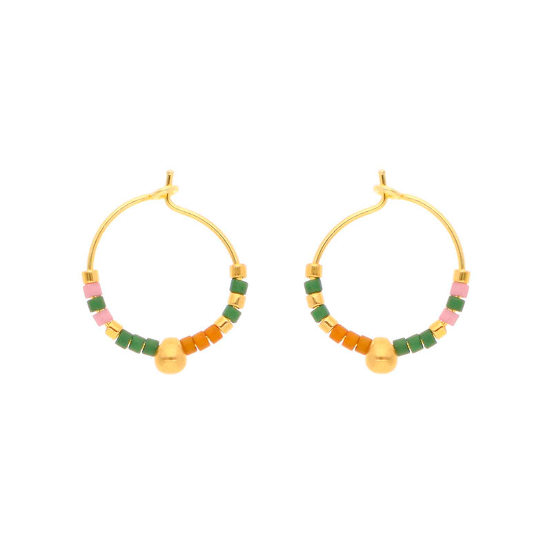 Nuni Copenhagen Heidi Earring Green Multi