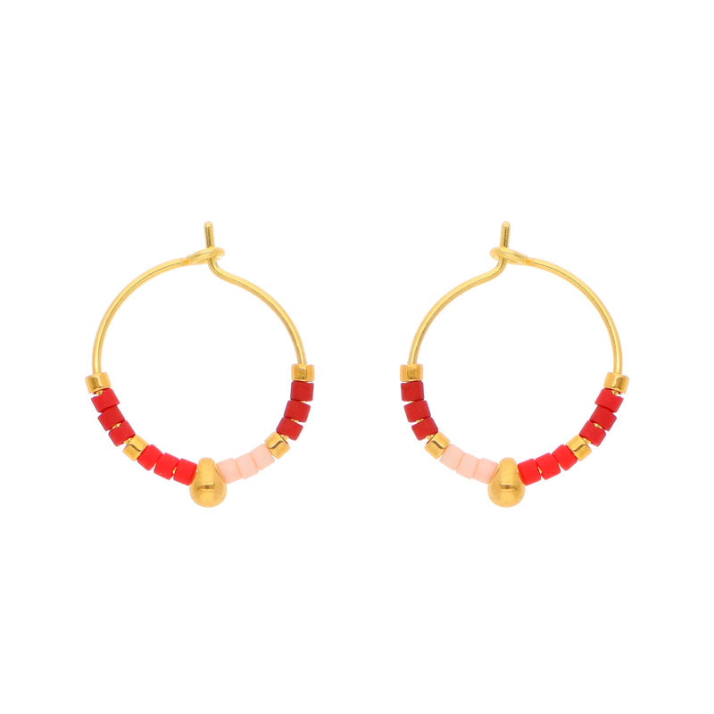 Nuni Copenhagen Heidi Earring Red