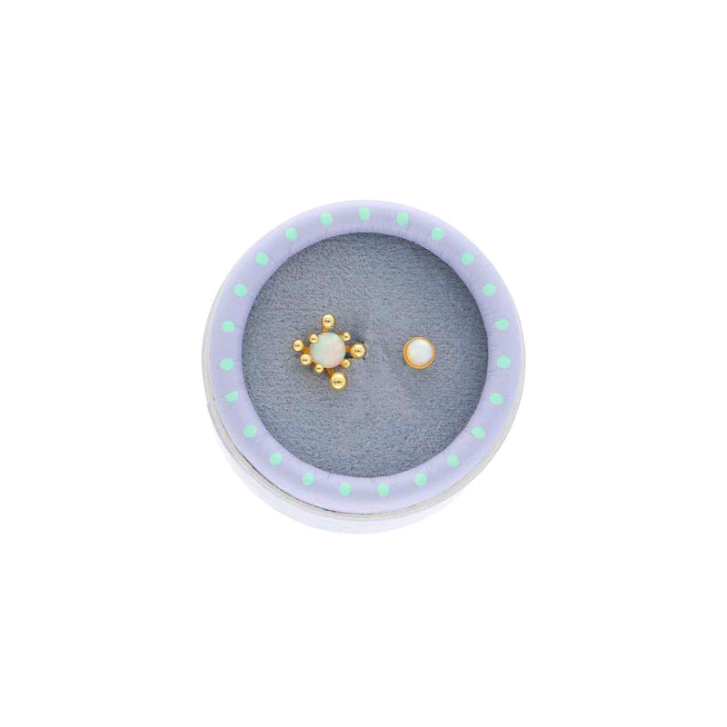 Nuni Copenhagen Hypnotize Me Earring Off-White
