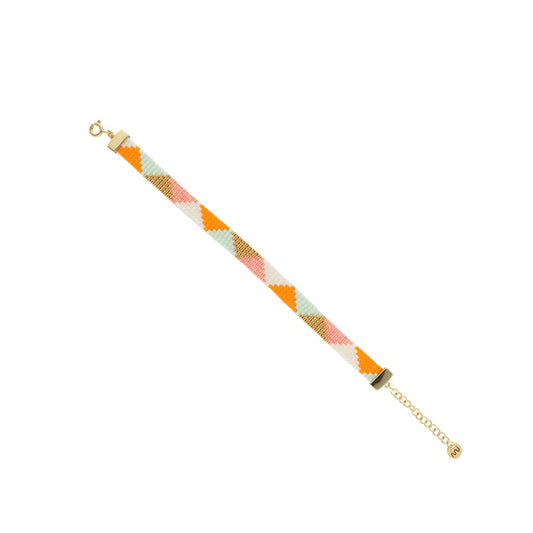 Nuni Copenhagen Janis Bracelet Orange Multi