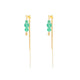 Jasmin-Earrings - Green