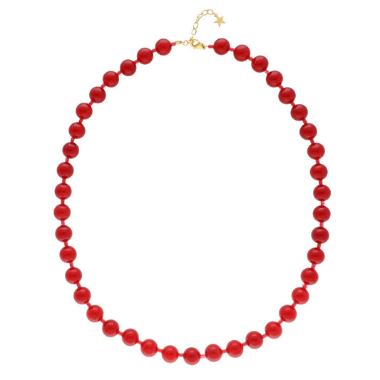 Nuni Copenhagen Jasmine-Small Necklace Coral