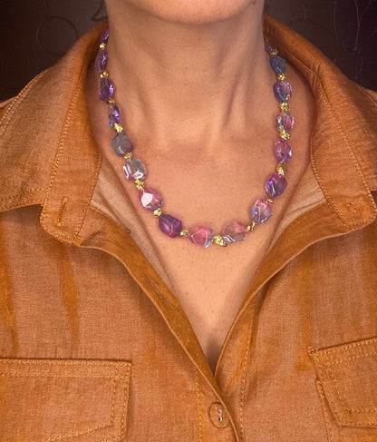 Nuni Copenhagen Karla - Necklace Necklace Purple Rain