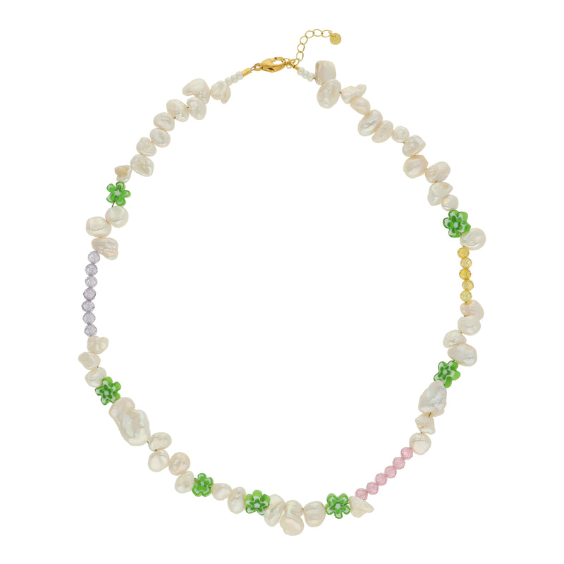 Nuni Copenhagen Katrine Necklace Green Multi